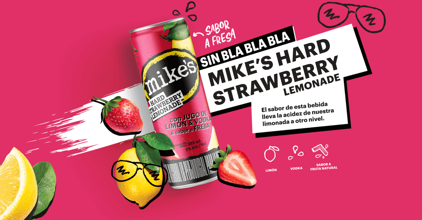 mike's hard strawberry limonade